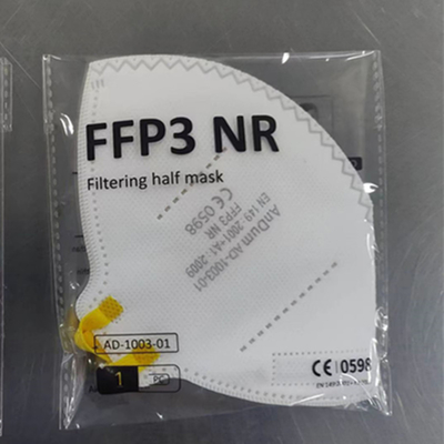 Head-mounted FFP3 Filtering Half Mask With Head Bands