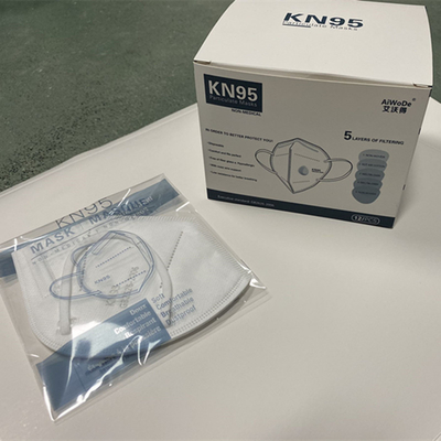 Virus Protection 5 Ply Safety Disposable KN95 FFP2 Mask For Self Protective Use