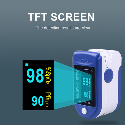 CE FDA ABS 106kPa 30mA 240BPM Finger Pulse Oximeter
