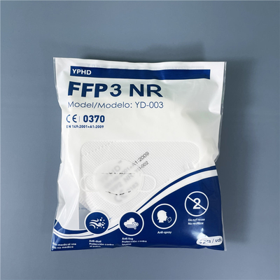 Nonwoven BFE 99% FFP3 Filtering Half Mask Without Valve
