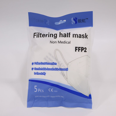 Personal Care 5 Layers Breathable BFE 95% Filtering FFP2 NR Masks