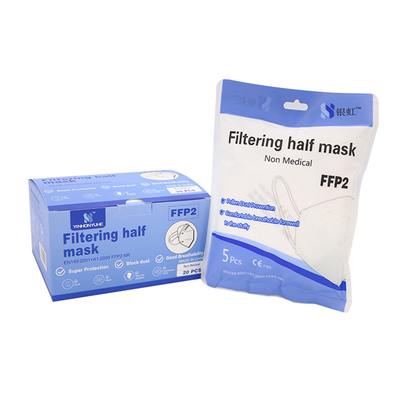 Personal Care 5 Layers Breathable BFE 95% Filtering FFP2 NR Masks