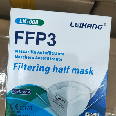 BFE 99% Particle FFP3 Filtering Half Mask Without Valve