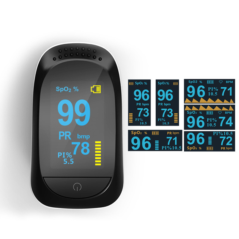Mini Portable Handheld Pulse Oximeter for Fast Blood Oxygen Saturation Monitor Measurement